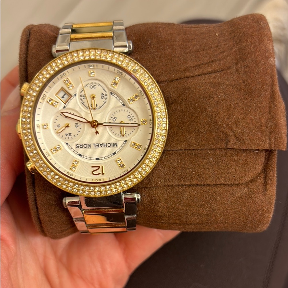 Michael Kors Gold and Silver Watch